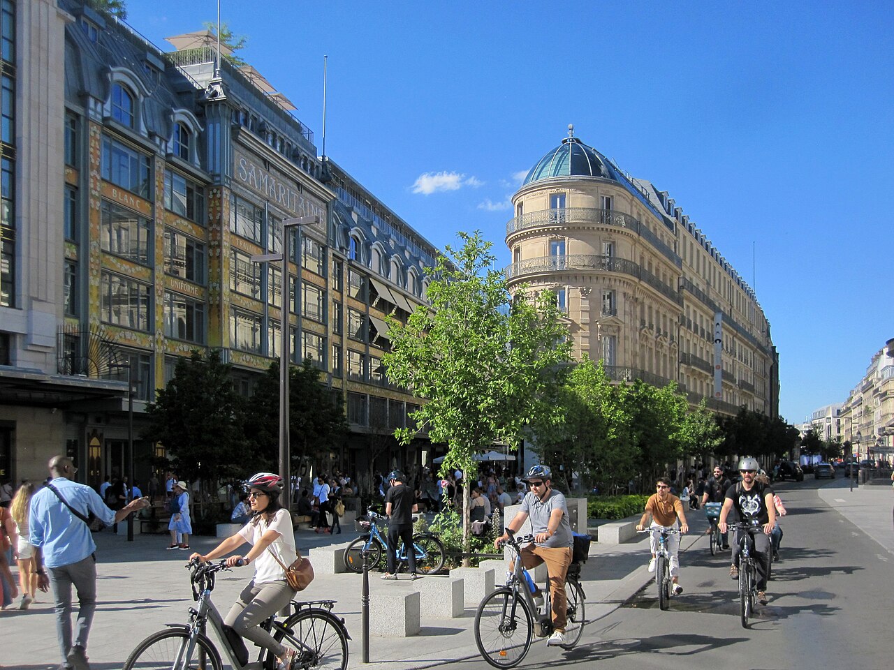 Paris cycling zone